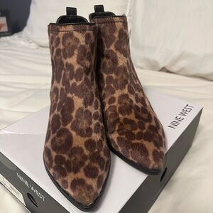 Beautiful Faux Calf Hair Booties